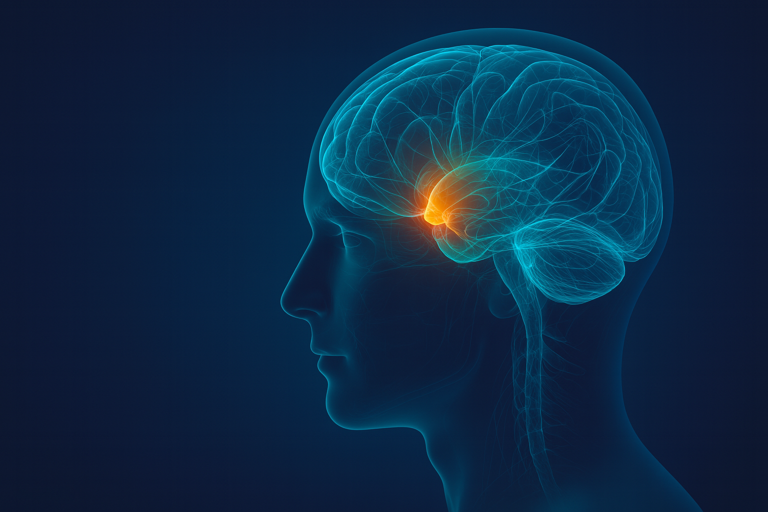 Neuronal endosomes and synapses illustration